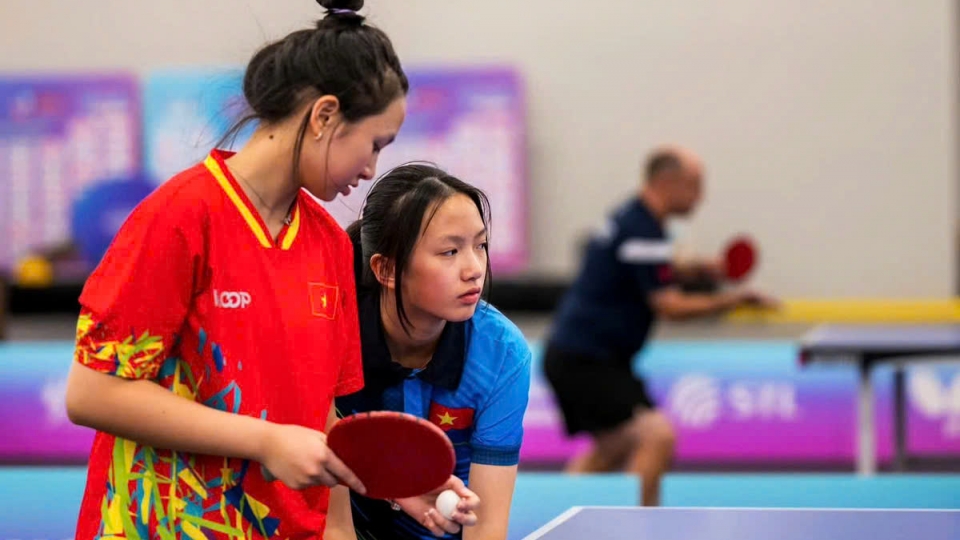 Gold for Vietnam at 2024 US Open Table Tennis Championships